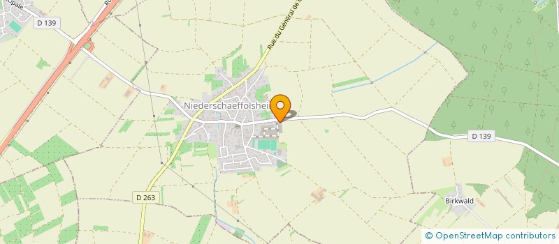 localisation de l'entreprise APIXEL ALSACE  NIEDERSCHAEFFOLSHEIM