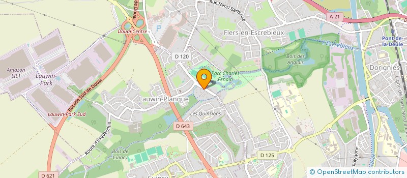 localisation de l'entreprise APJ  LAUWIN-PLANQUE