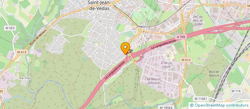 localisation de l'entreprise APJ à SAINT-JEAN-DE-VEDAS