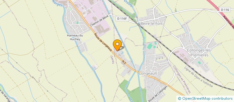 localisation de l'entreprise APJ ENERGIES à LONGEAULT-PLUVAULT