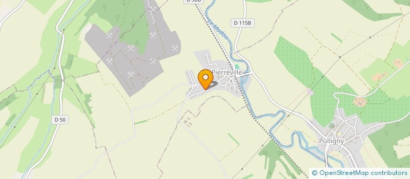 localisation de l'entreprise APJ IMMO  PIERREVILLE