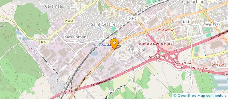 localisation de l'entreprise APJR à NIMES