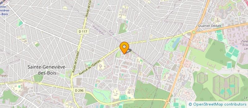 localisation de l'entreprise APK INTERVENTION à STE GENEVIEVE DES BOIS