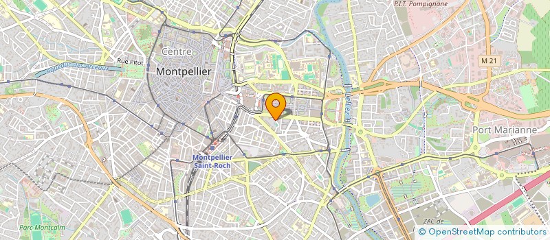 localisation de l'entreprise APL à MONTPELLIER