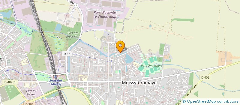 localisation de l'entreprise APL LEGAL SERVICES à MOISSY-CRAMAYEL