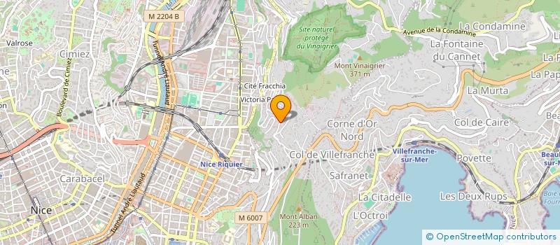 localisation de l'entreprise APLICATIVE à NICE