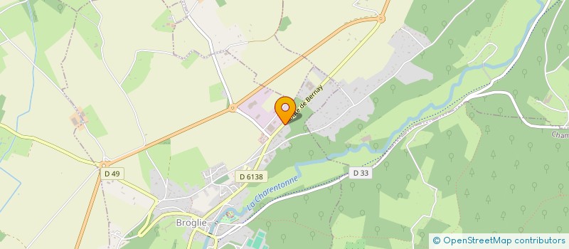 localisation de l'entreprise APLIFIL à BROGLIE