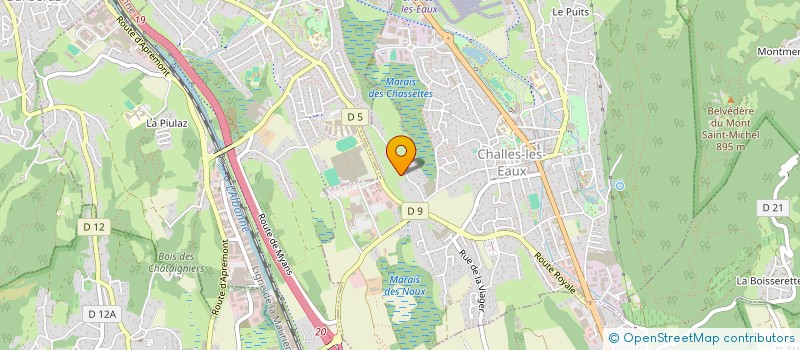 localisation de l'entreprise APLIM  SAINT-JEOIRE-PRIEURE