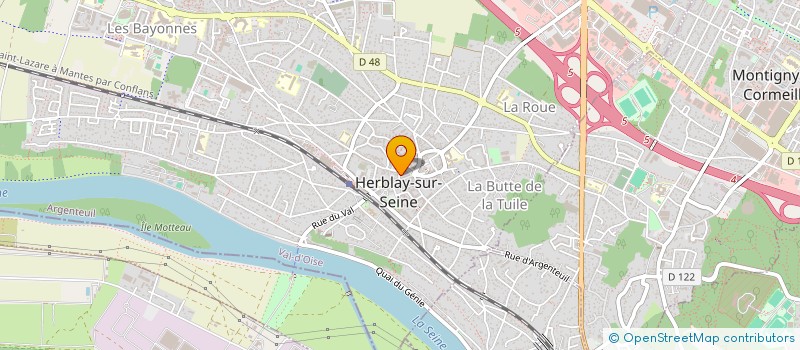 localisation de l'entreprise APLIOS SERVICE  HERBLAY-SUR-SEINE