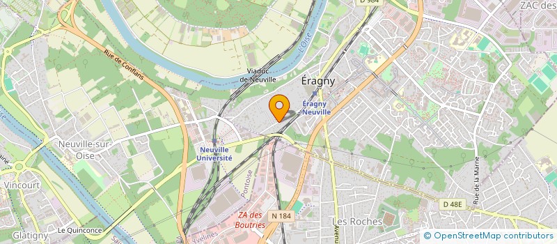 localisation de l'entreprise APLISENS FRANCE à ERAGNY
