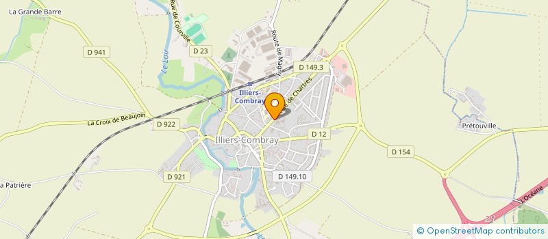 localisation de l'entreprise APLITEX à ILLIERS-COMBRAY