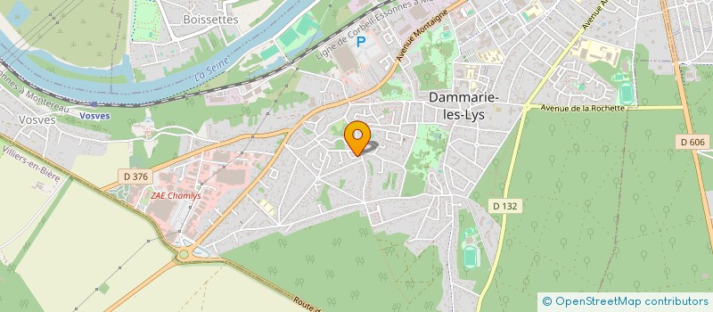 localisation de l'entreprise APLL à DAMMARIE-LES-LYS