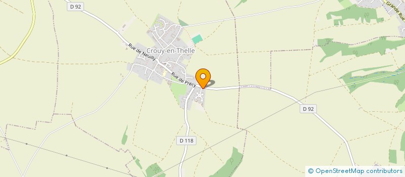 localisation de l'entreprise APLL INVEST  CROUY-EN-THELLE