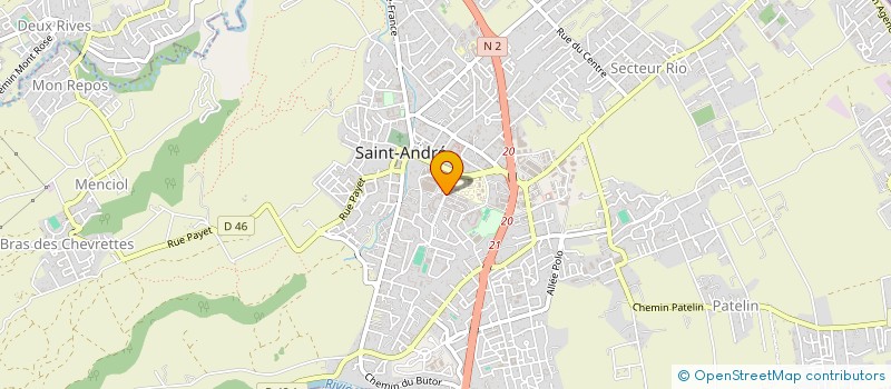 localisation de l'entreprise APLMG AMICALE DES PERSONNELS DU LYCEE MAHATMA GANDHI à SAINT-ANDRE