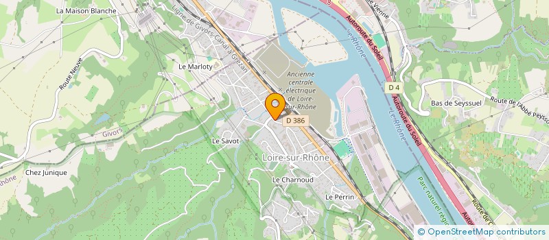 localisation de l'entreprise APLOMA à LOIRE-SUR-RHONE