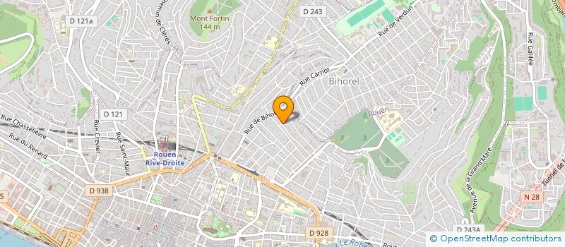 localisation de l'entreprise APLOMB  ROUEN