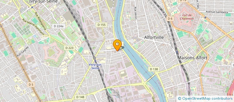 localisation de l'entreprise APLOMB - SERVICE à VITRY-SUR-SEINE
