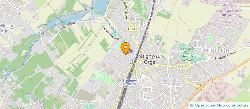 localisation de l'entreprise APLS 2I à BRETIGNY-SUR-ORGE