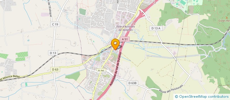 localisation de l'entreprise APLS  VENELLES