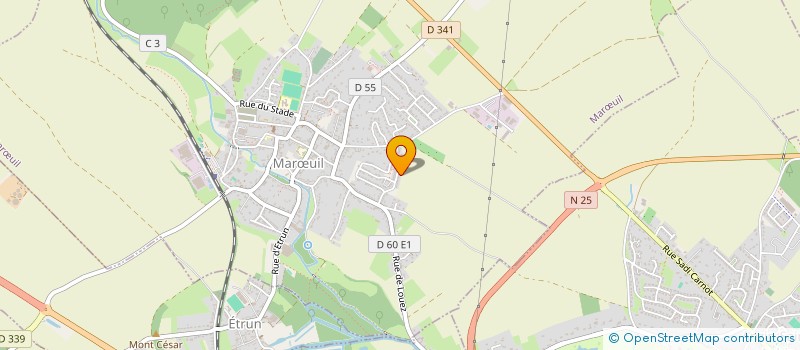 localisation de l'entreprise APLUMA à MARŒUIL