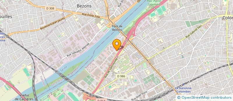 localisation de l'entreprise APLUS  NANTERRE