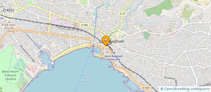 localisation de l'entreprise APLUS GOLF DE L'ERMITAGE à SAINT-RAPHAEL