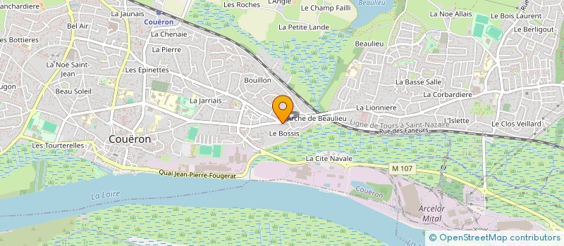 localisation de l'entreprise APLY à COUERON
