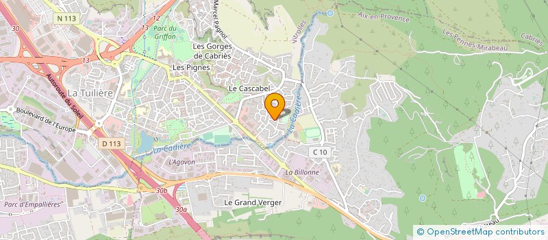 localisation de l'entreprise APLYTEC à VITROLLES