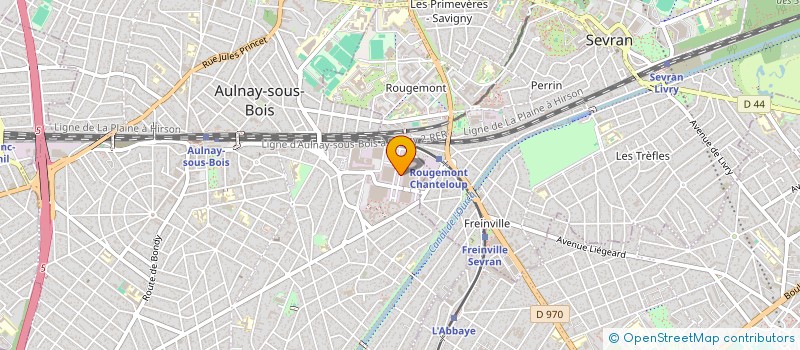 localisation de l'entreprise APM à AULNAY-SOUS-BOIS