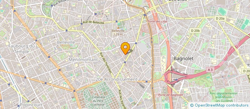 localisation de l'entreprise APM  PARIS