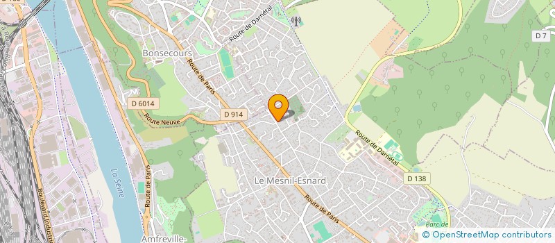 localisation de l'entreprise APM  LE MESNIL-ESNARD