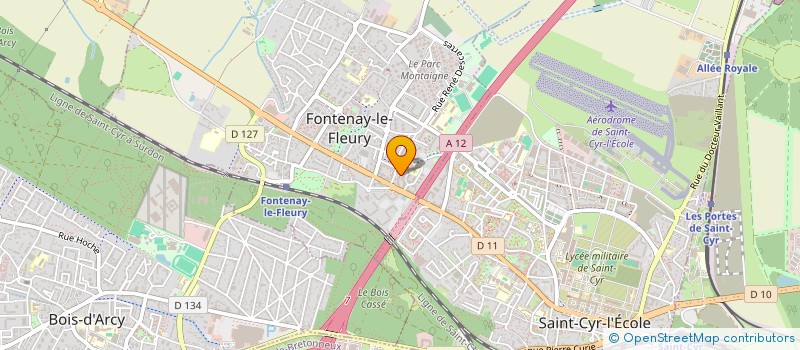 localisation de l'entreprise APM à FONTENAY-LE-FLEURY
