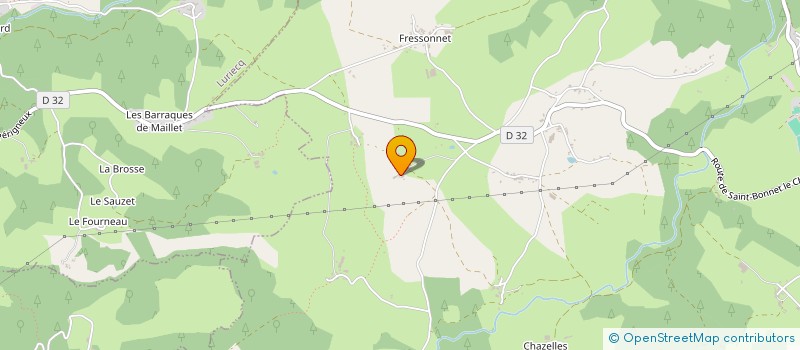 localisation de l'entreprise APM  PERIGNEUX