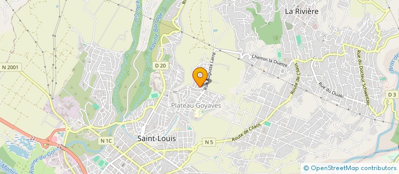 localisation de l'entreprise APM ACTION POPULAIRE MAHORAISE à SAINT-LOUIS