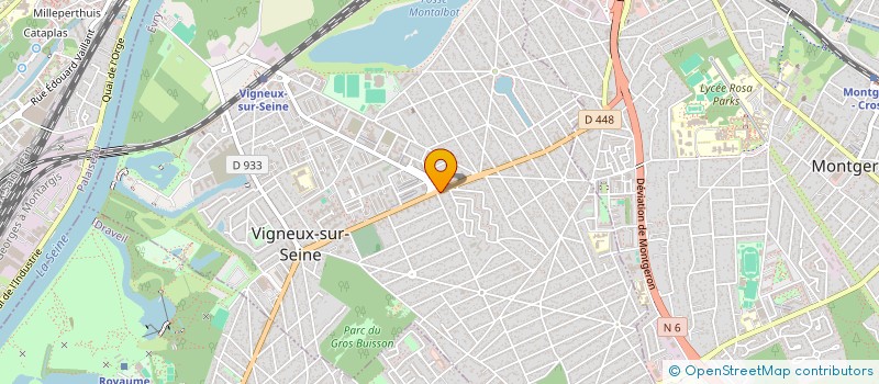 localisation de l'entreprise APM CORDONNERIE à VIGNEUX-SUR-SEINE