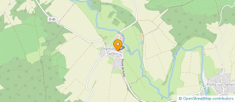 localisation de l'entreprise APM DEVELOPPEMENT  CHEMILLY-SUR-SEREIN