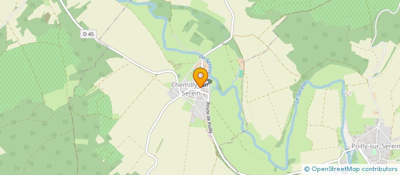 localisation de l'entreprise APM FINANCES  CHEMILLY-SUR-SEREIN