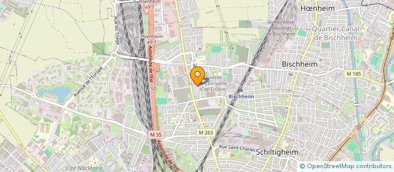 localisation de l'entreprise APM2  SCHILTIGHEIM