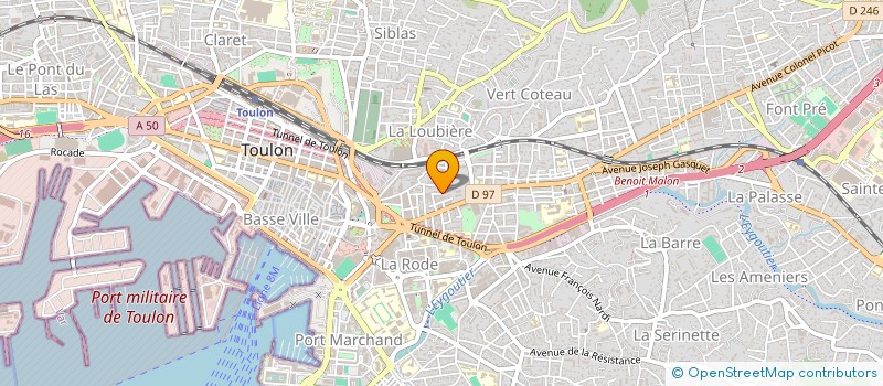 localisation de l'entreprise APMC à TOULON