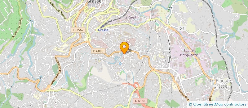 localisation de l'entreprise APMC à GRASSE