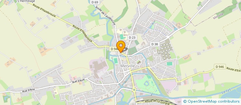 localisation de l'entreprise APMC  MERVILLE