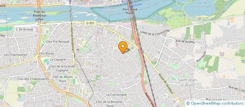localisation de l'entreprise APMC  SAINT-JEAN-LE-BLANC