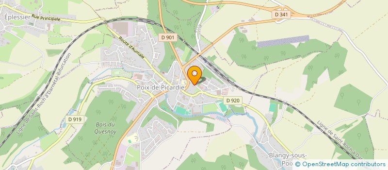 localisation de l'entreprise APMD  POIX-DE-PICARDIE