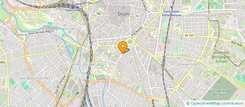 localisation de l'entreprise APME  DIJON