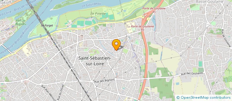 localisation de l'entreprise APMJ à SAINT-SEBASTIEN-SUR-LOIRE