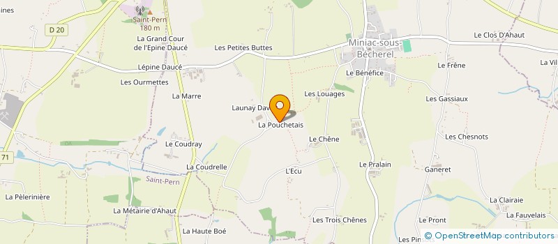 localisation de l'entreprise APMM  MINIAC-SOUS-BECHEREL