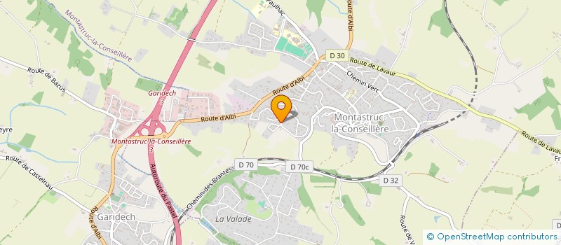 localisation de l'entreprise APMP à MONTASTRUC-LA-CONSEILLERE