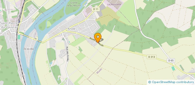 localisation de l'entreprise APMS NORMANDIE à ANDE