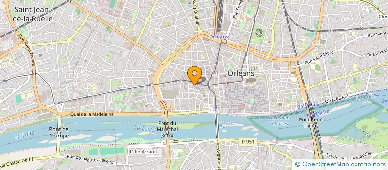localisation de l'entreprise APMX - PRODUCTION à ORLEANS