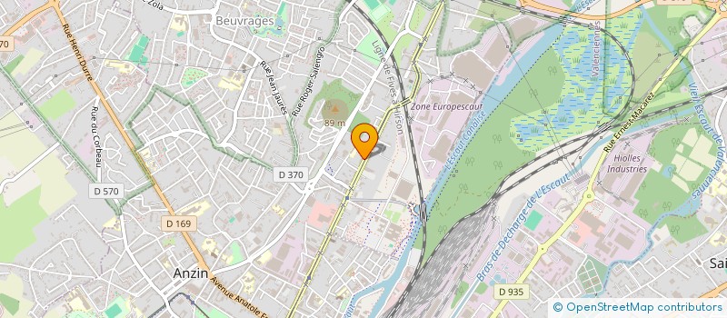 localisation de l'entreprise APN  ANZIN